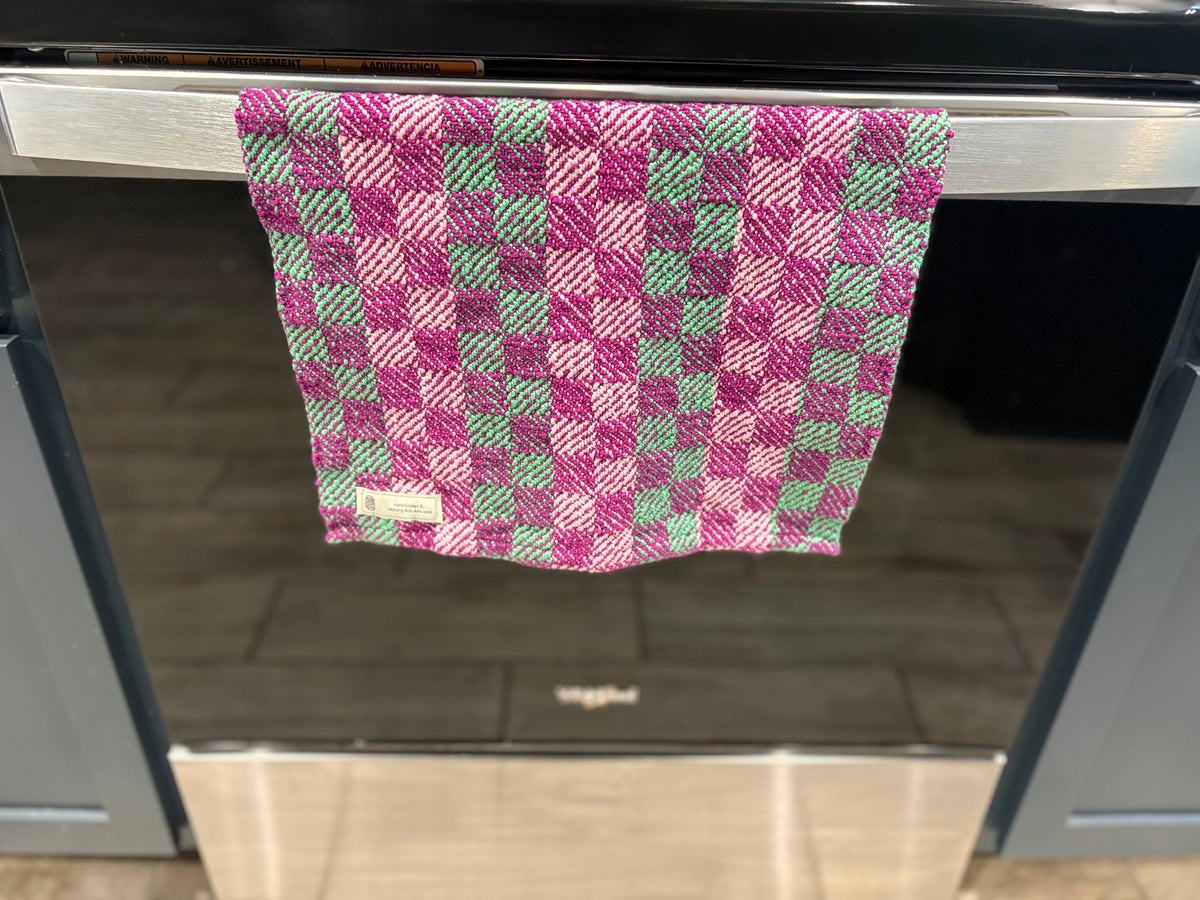 Bubblegum Organic USA Cotton Kitchen Handtowel