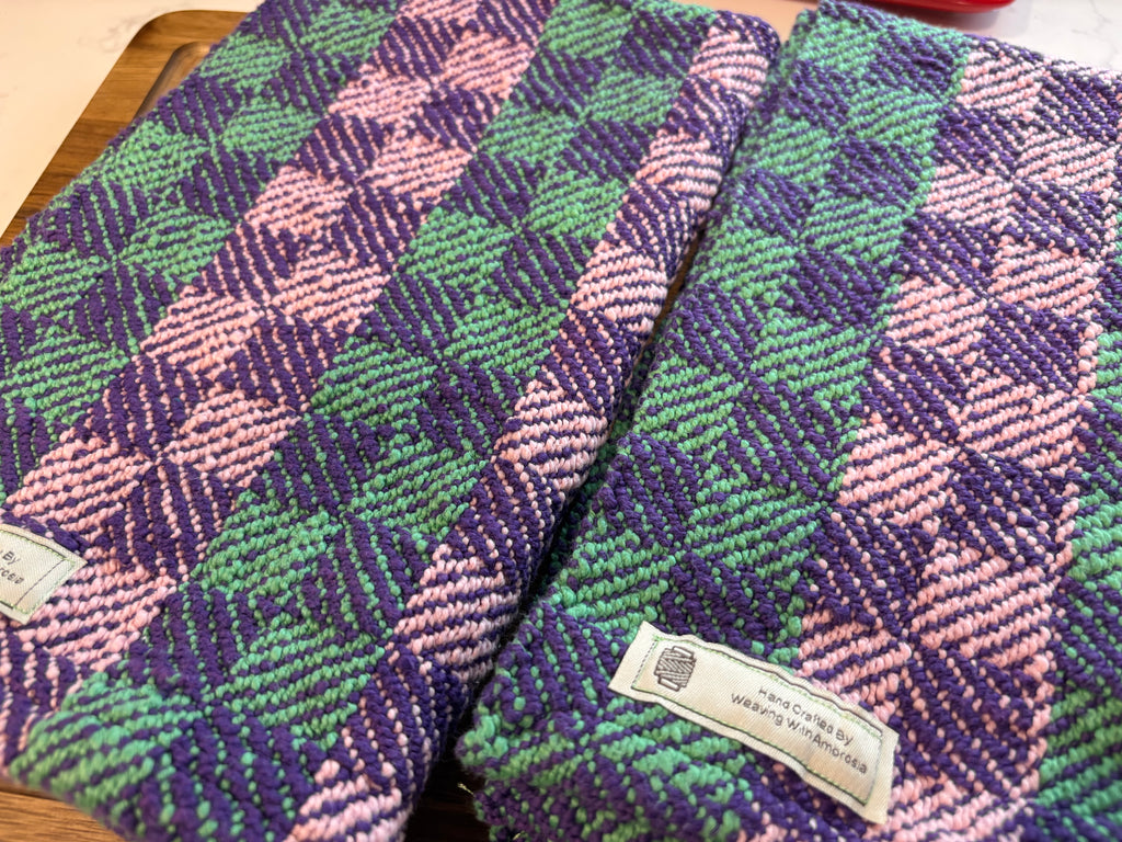 Bubblegum Organic USA Cotton Kitchen Handtowel