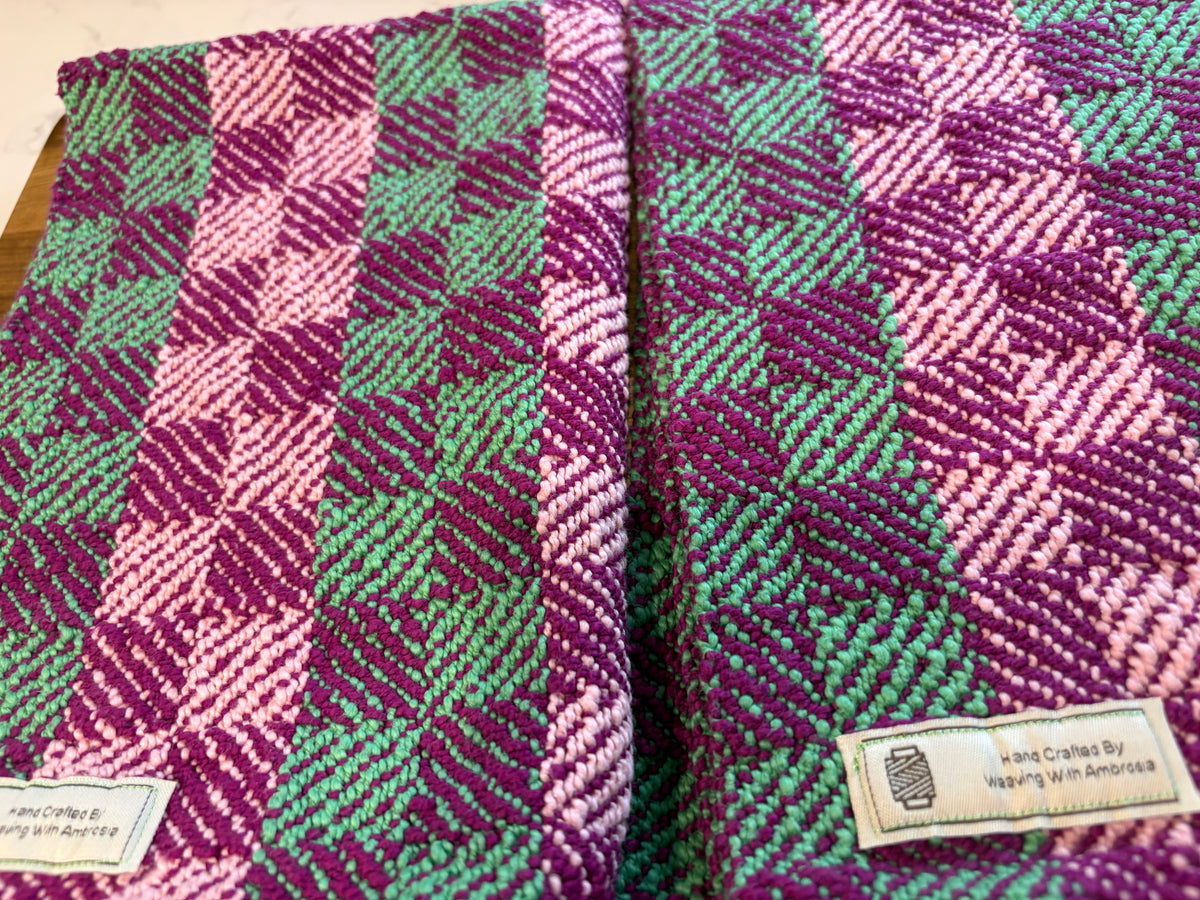 Bubblegum Organic USA Cotton Kitchen Handtowel