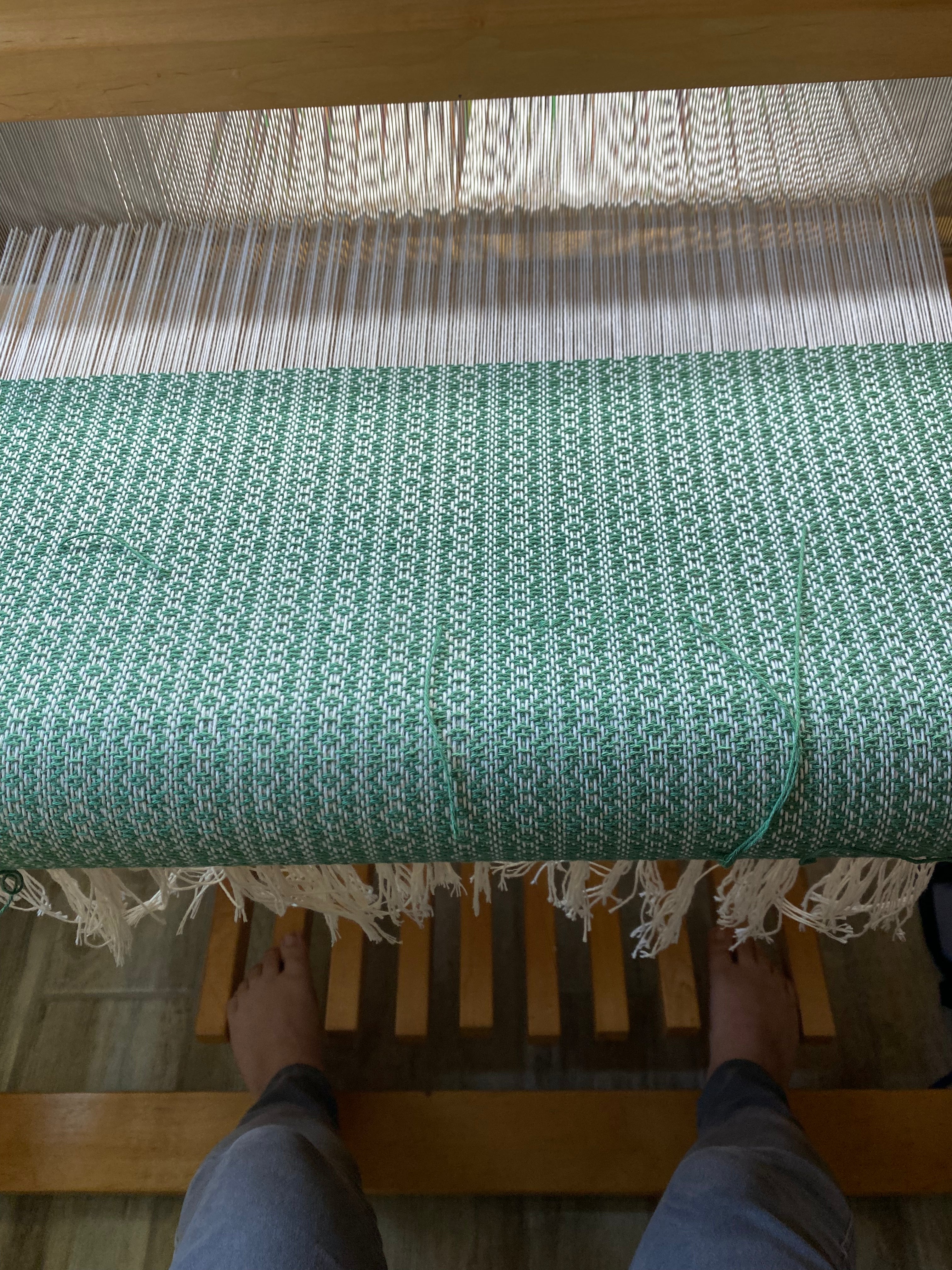 8 Shaft Pattern 4 in 1 Warp Twill Tea Towels/Hand Towels