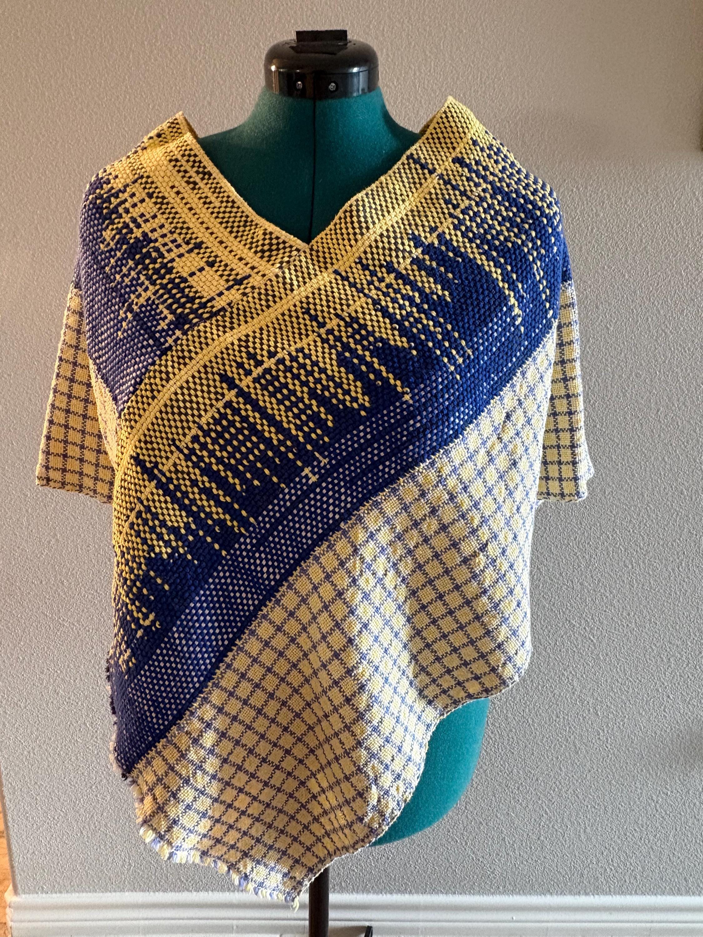Spring Poncho Handwoven