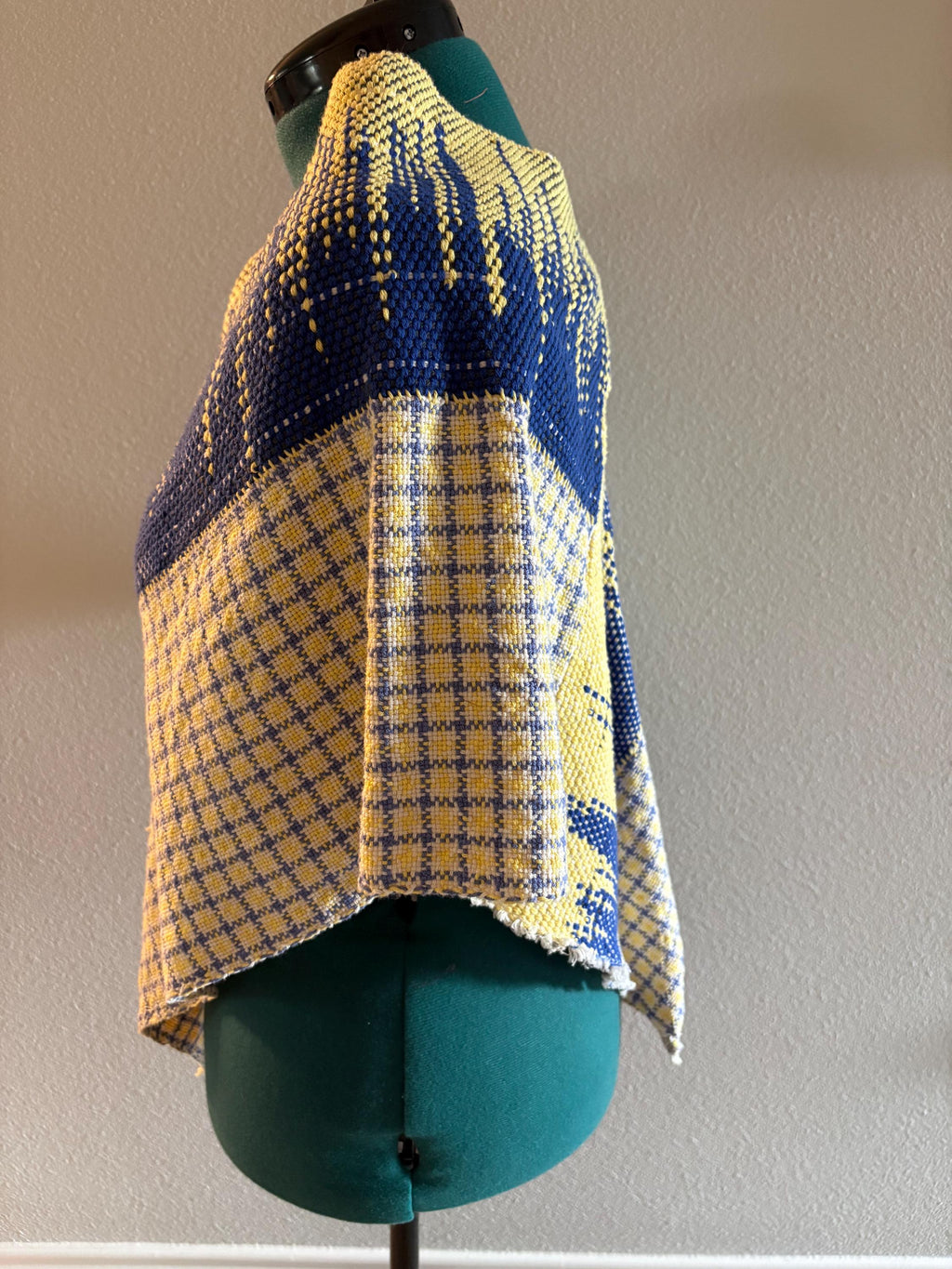 Spring Poncho Handwoven