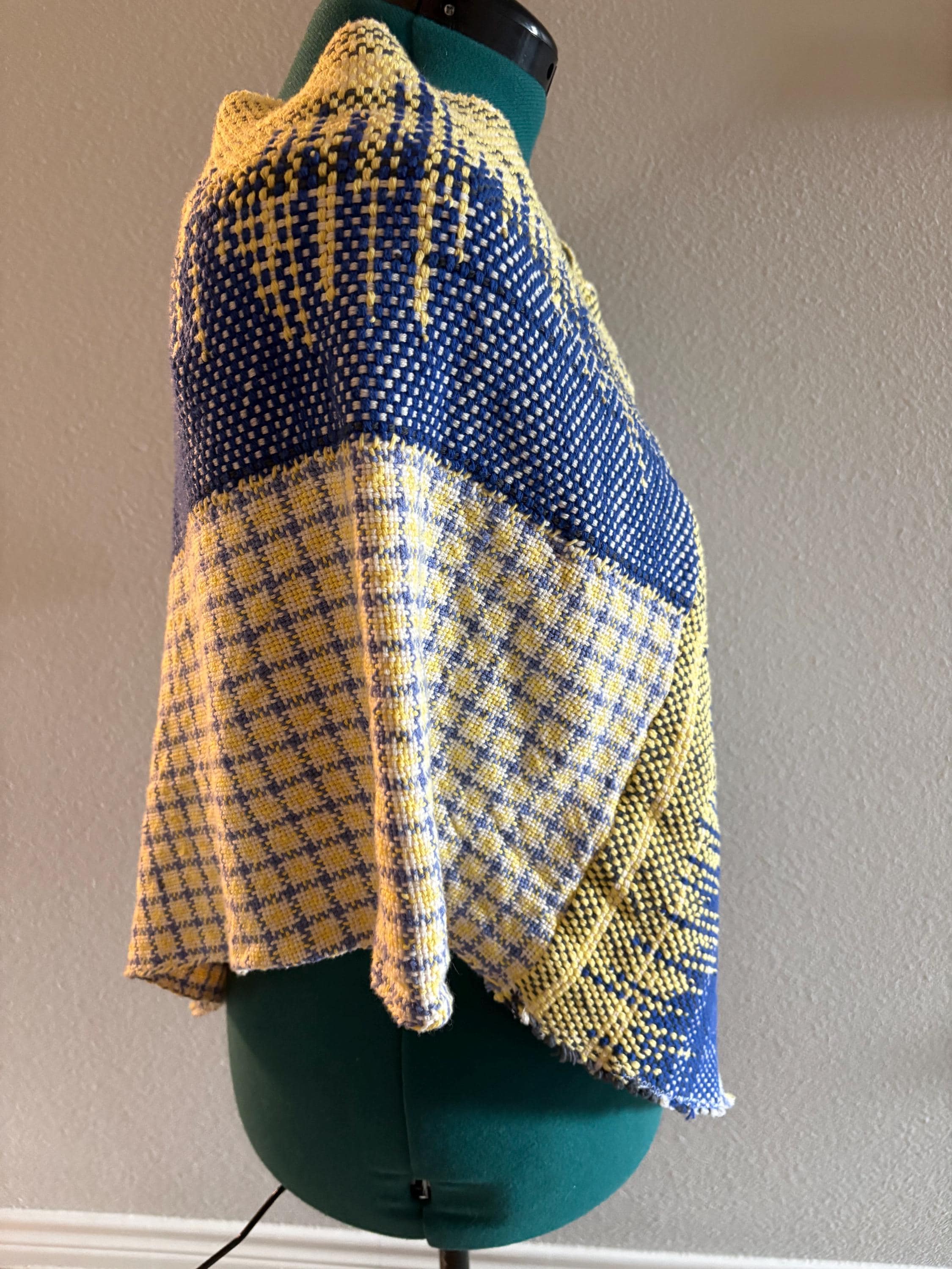 Spring Poncho Handwoven