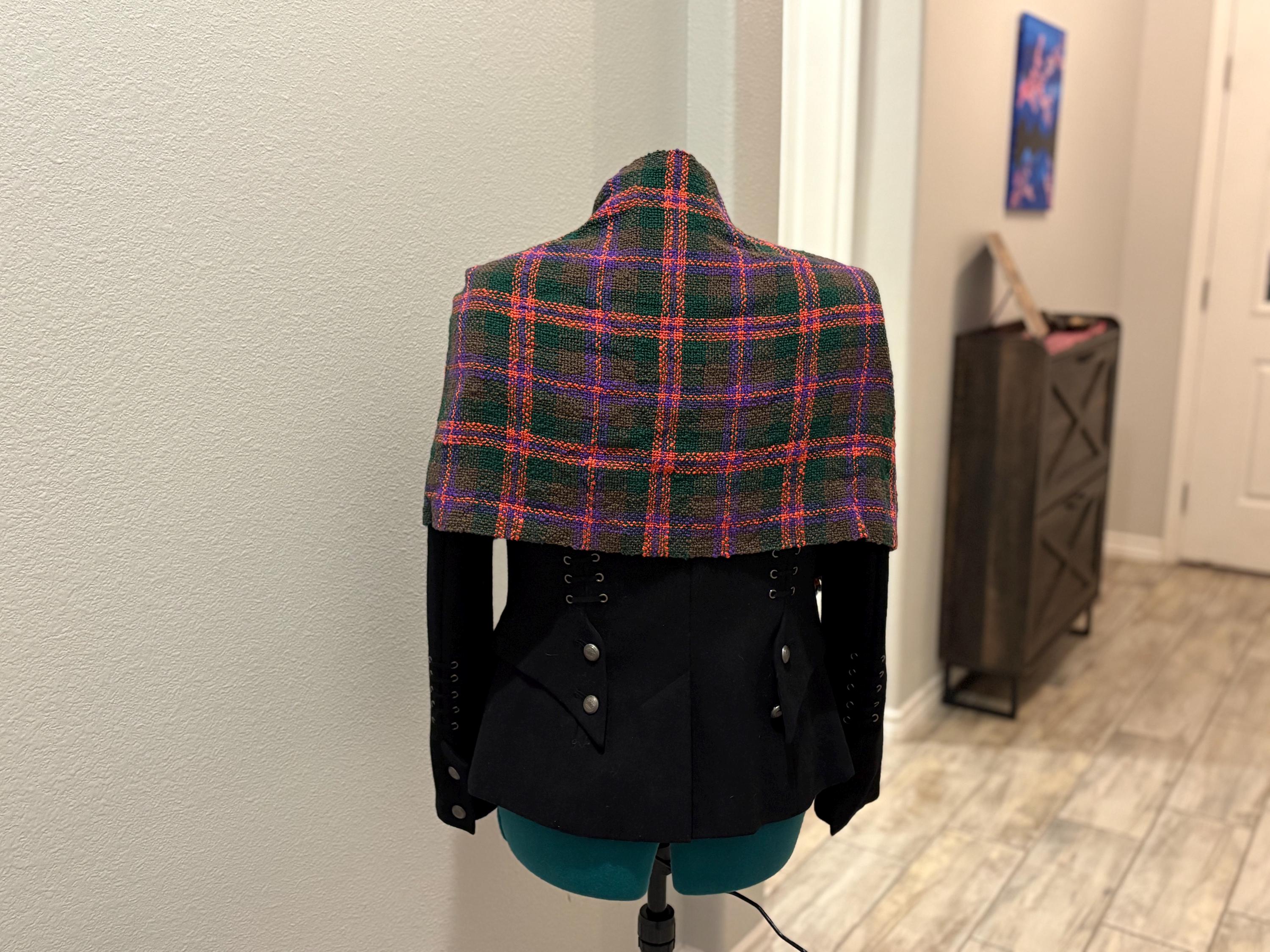 Wrap Scarf Plaid Fall Halloween