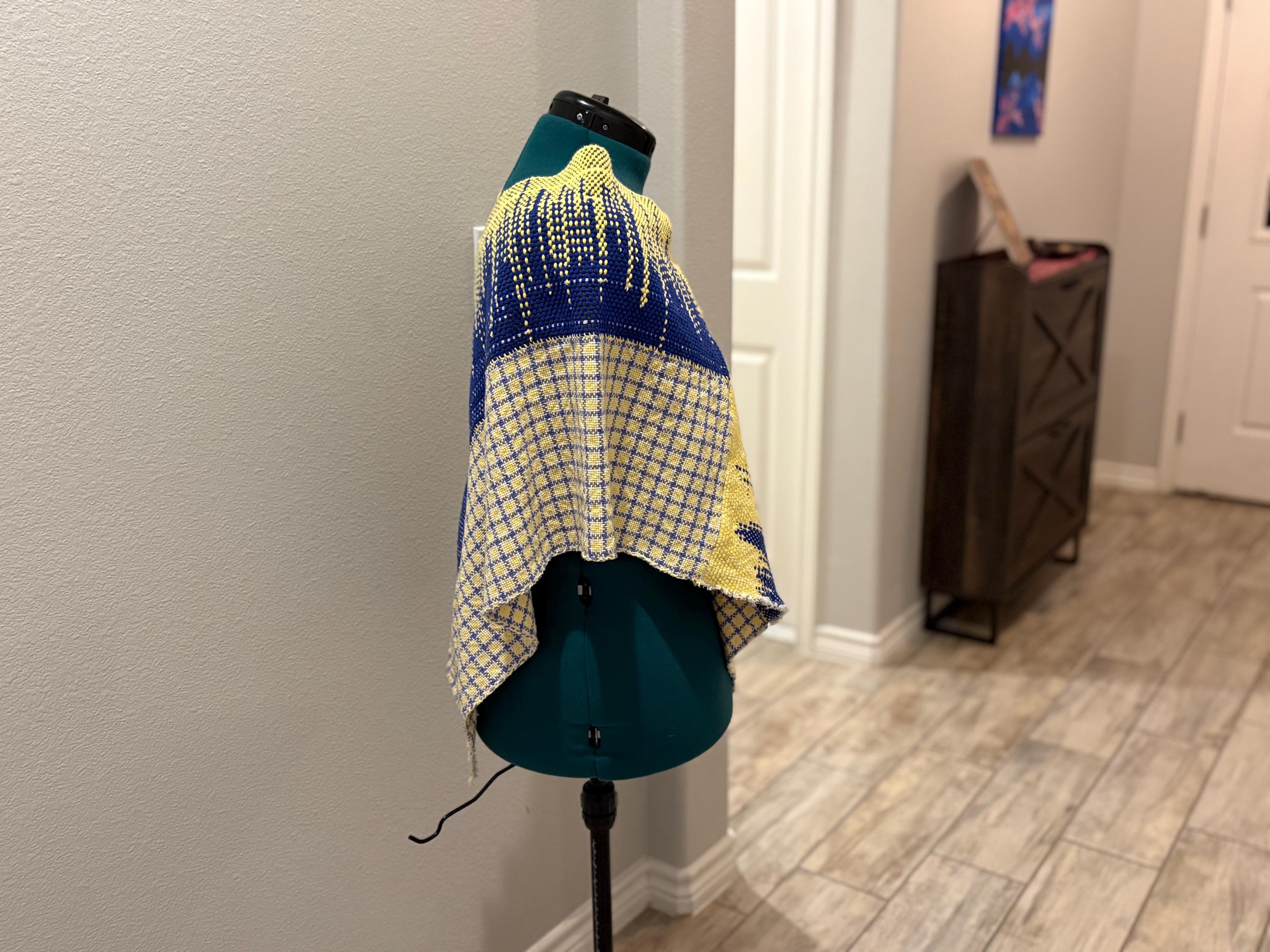 Spring Poncho Handwoven
