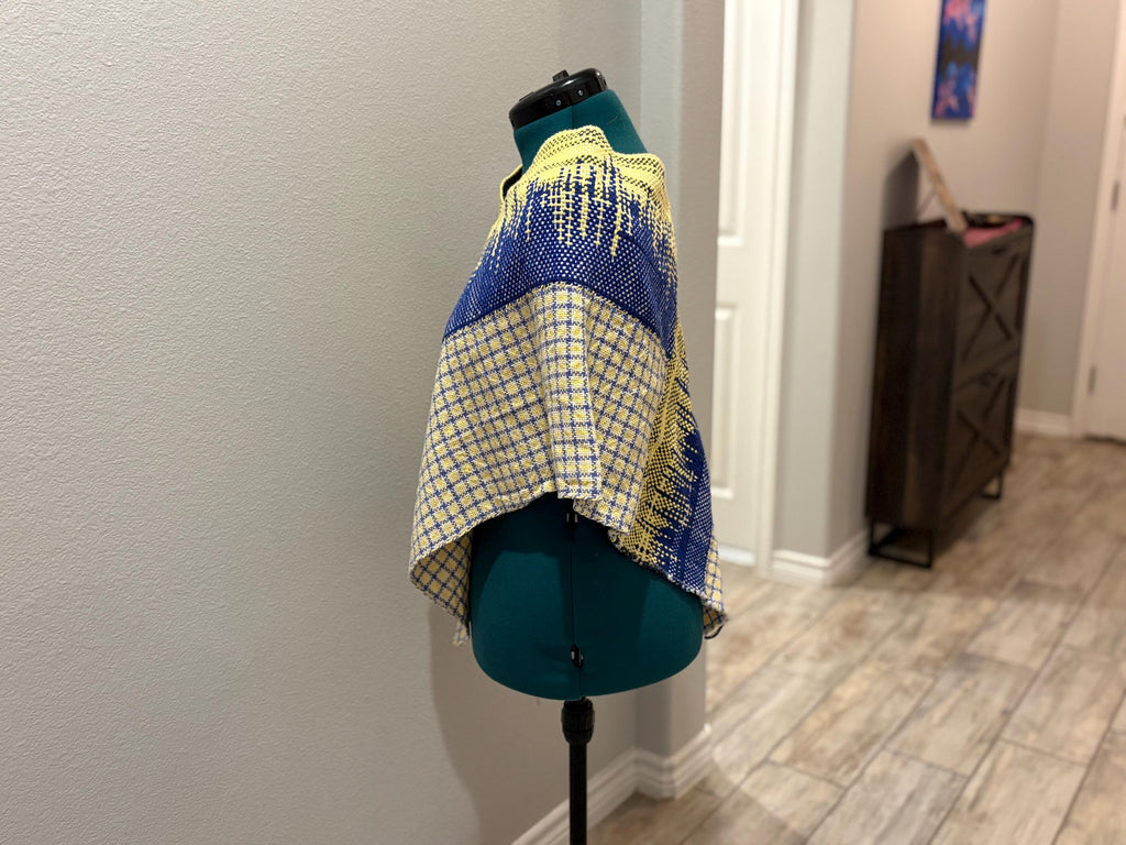 Spring Poncho Handwoven