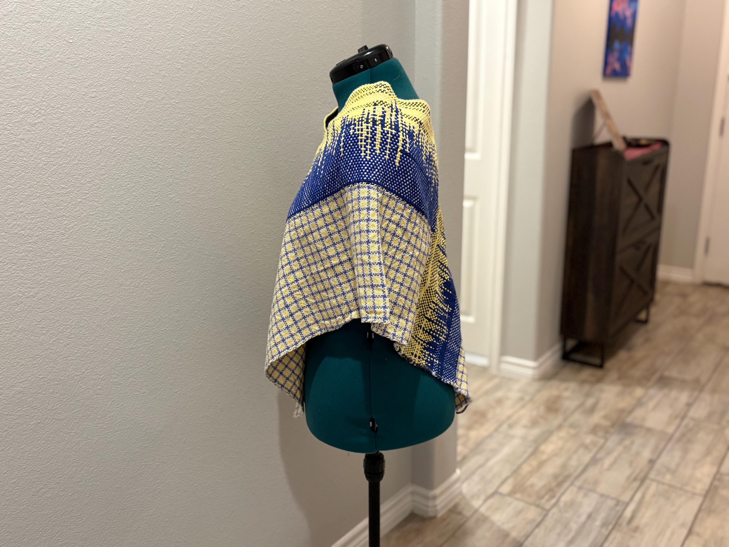 Spring Poncho Handwoven