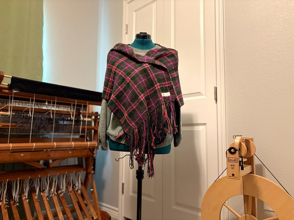 Wrap Scarf Plaid Fall Halloween