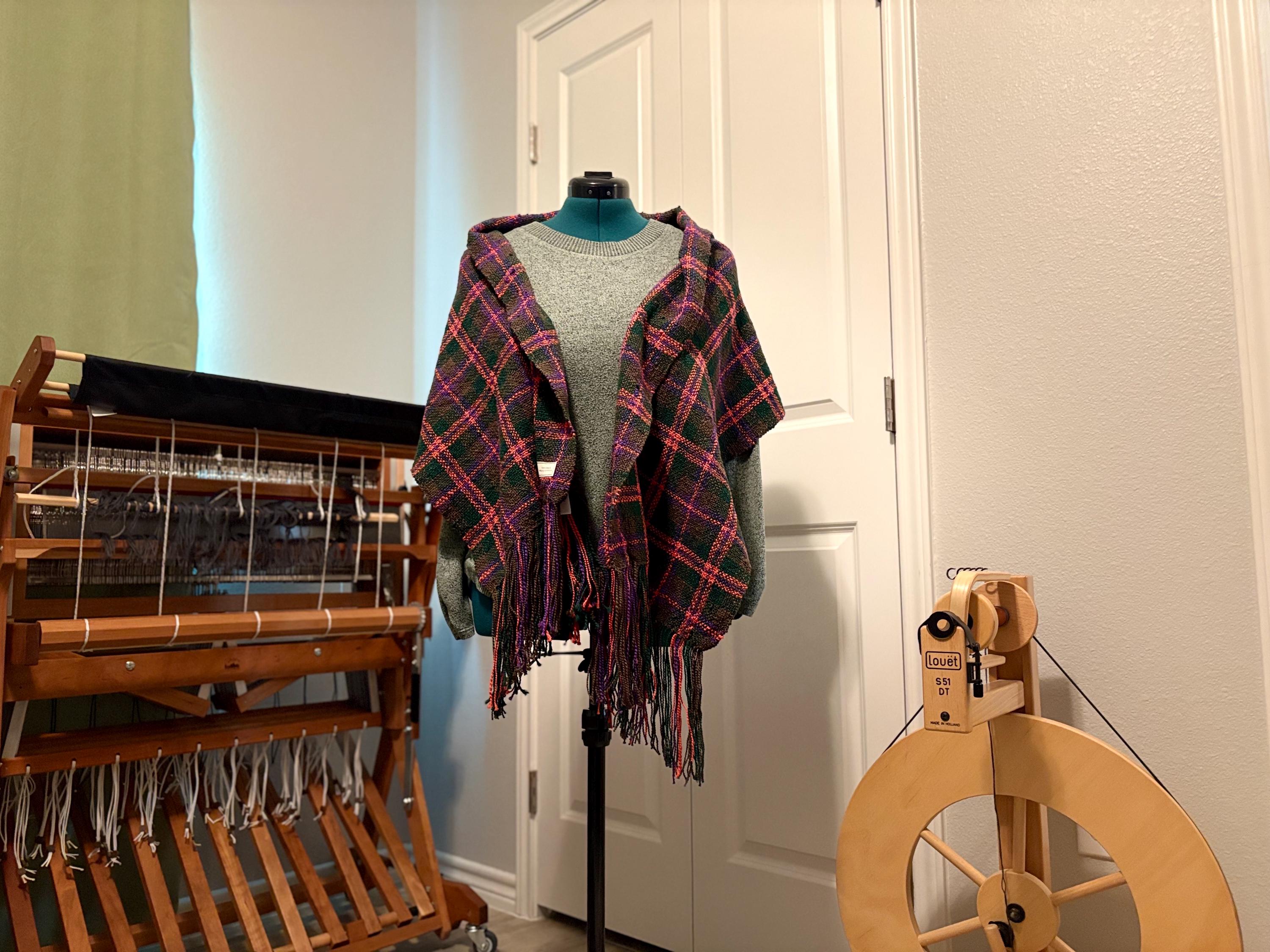 Wrap Scarf Plaid Fall Halloween