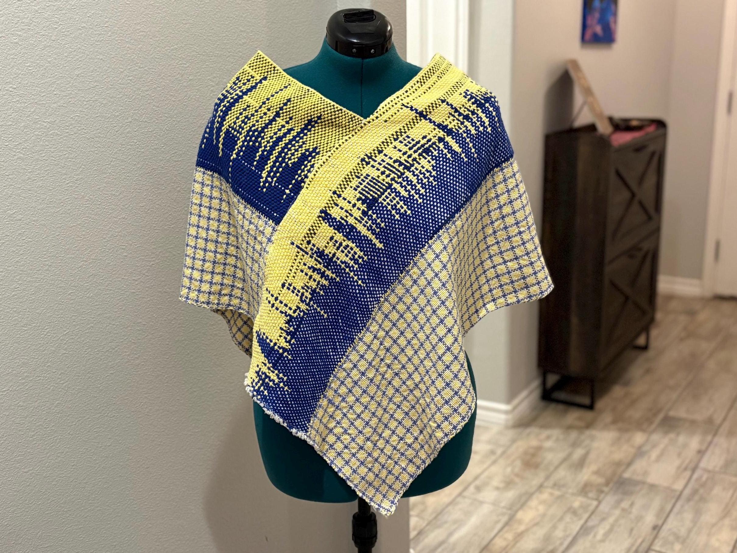 Spring Poncho Handwoven
