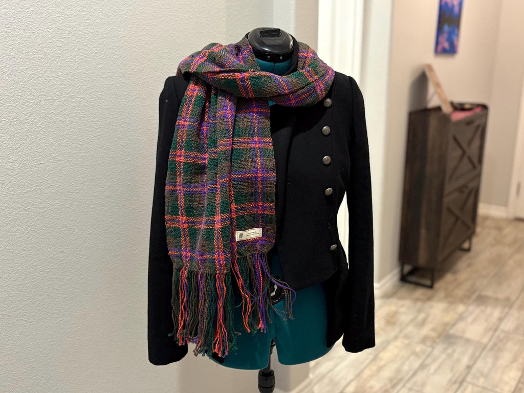 Wrap Scarf Plaid Fall Halloween