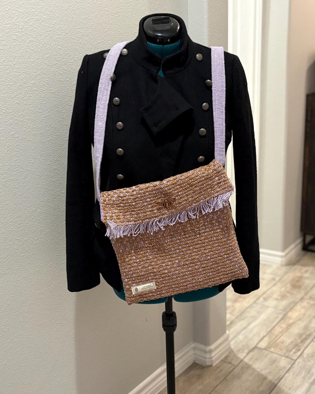 Honeycomb Purse Rustic Crossbody