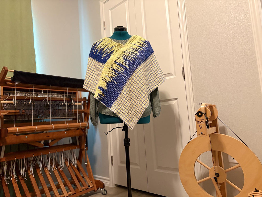 Spring Poncho Handwoven