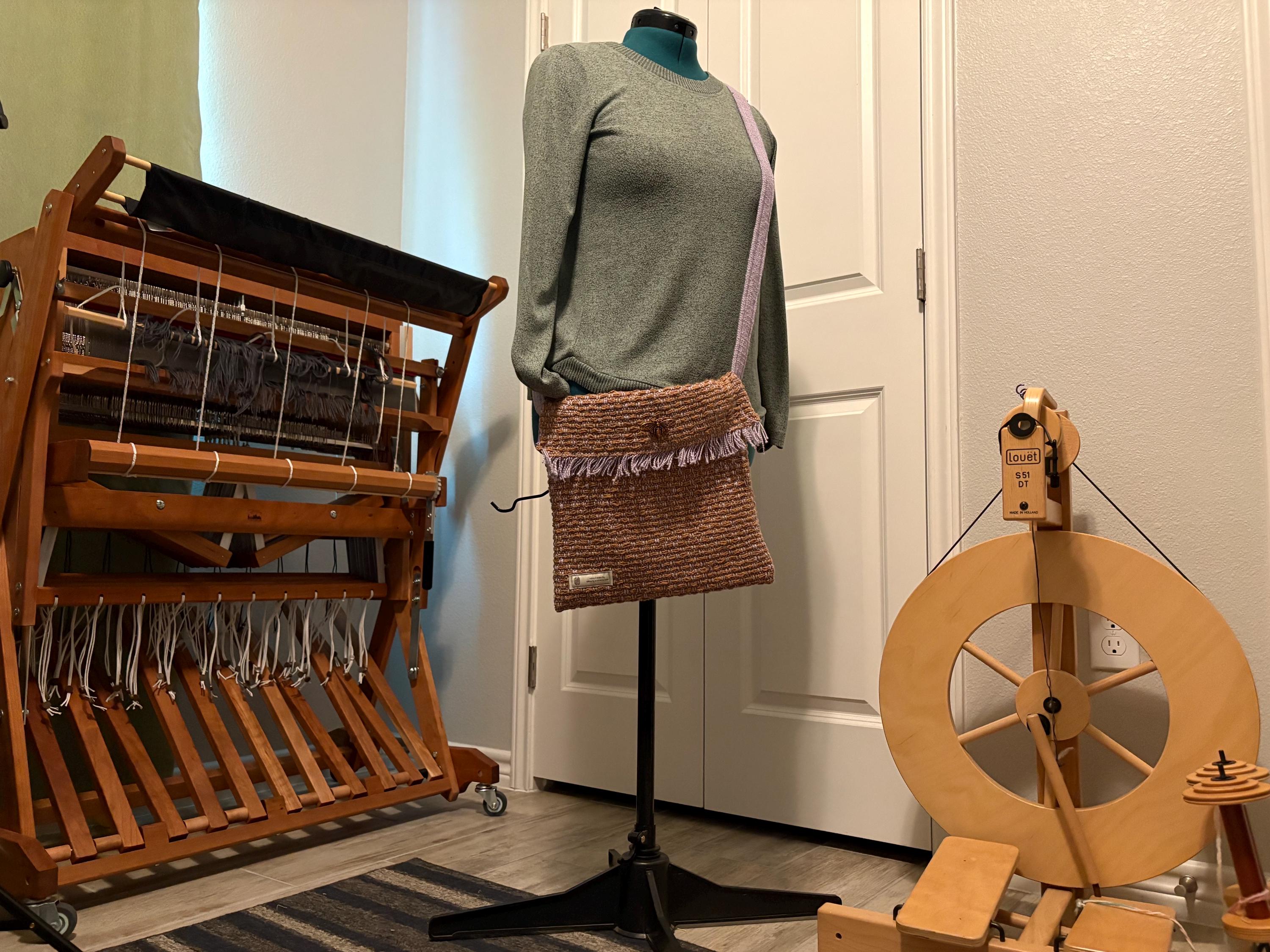 Honeycomb Purse Rustic Crossbody