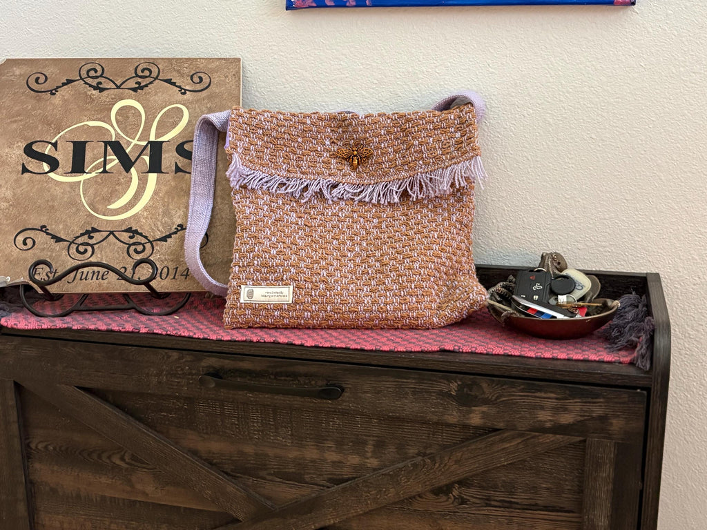 Honeycomb Purse Rustic Crossbody