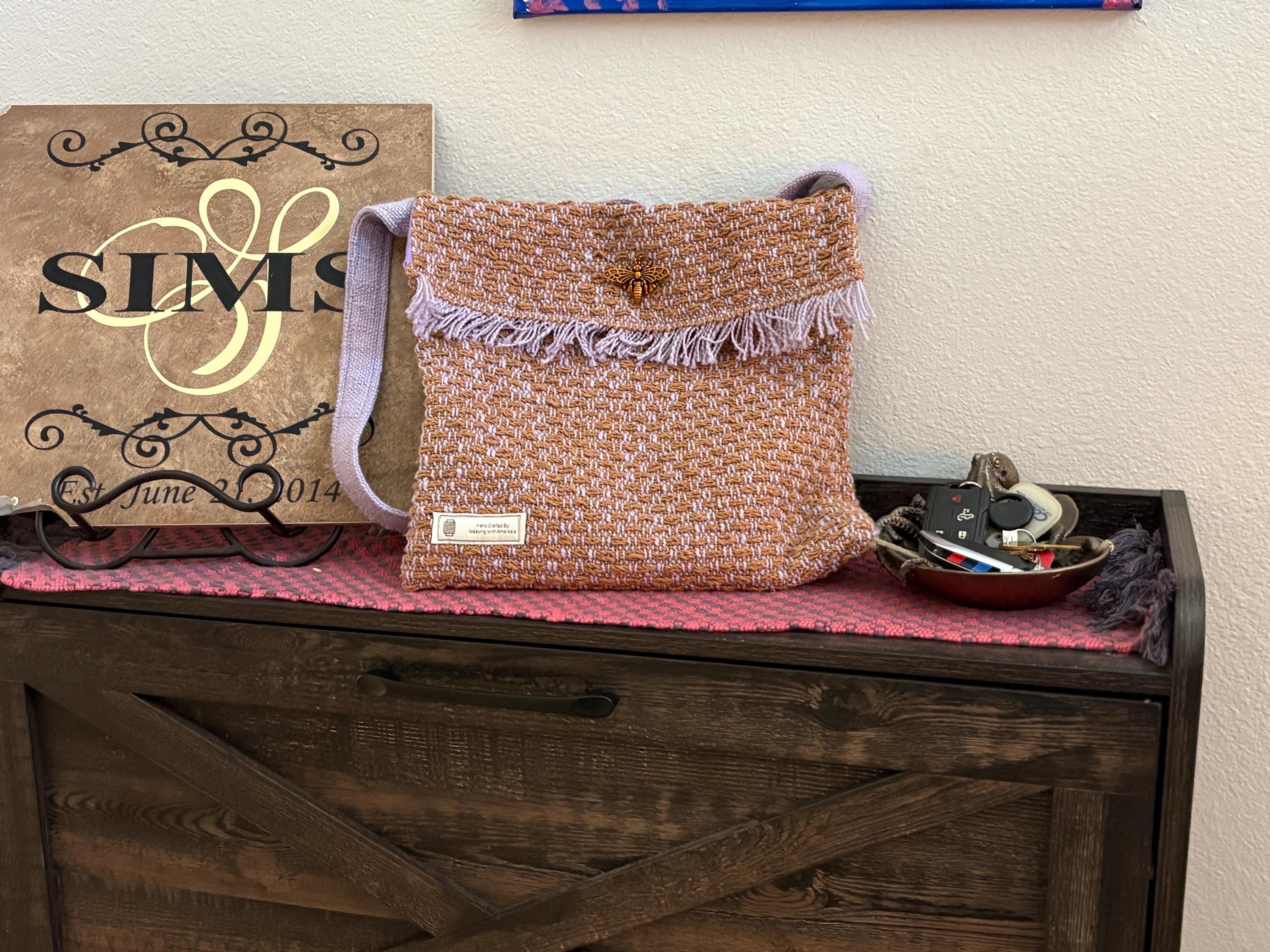 Honeycomb Purse Rustic Crossbody