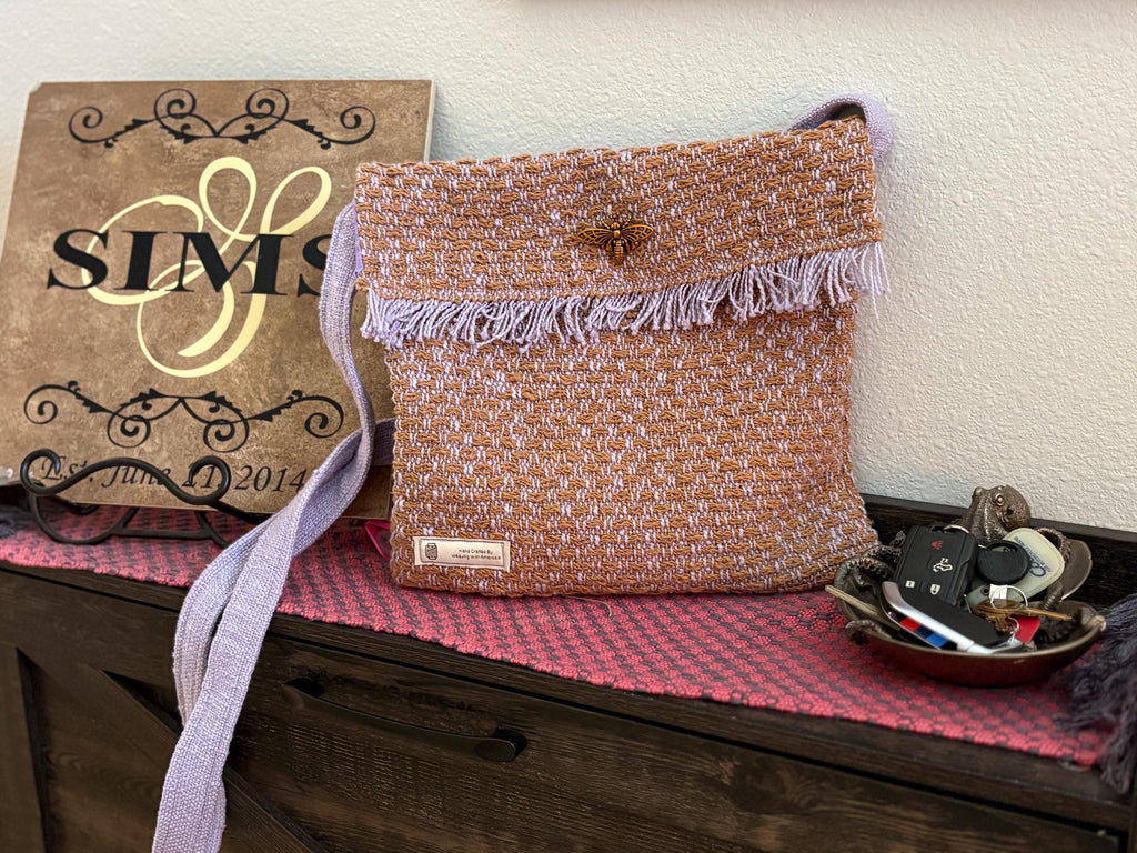 Honeycomb Purse Rustic Crossbody