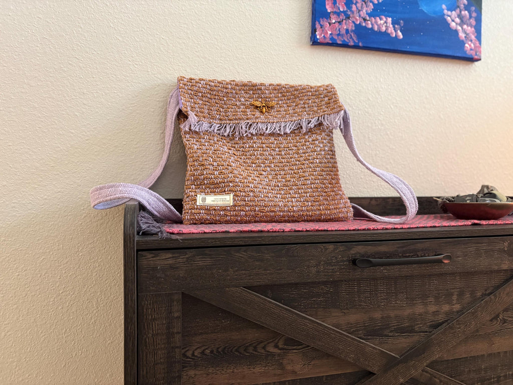 Honeycomb Purse Rustic Crossbody