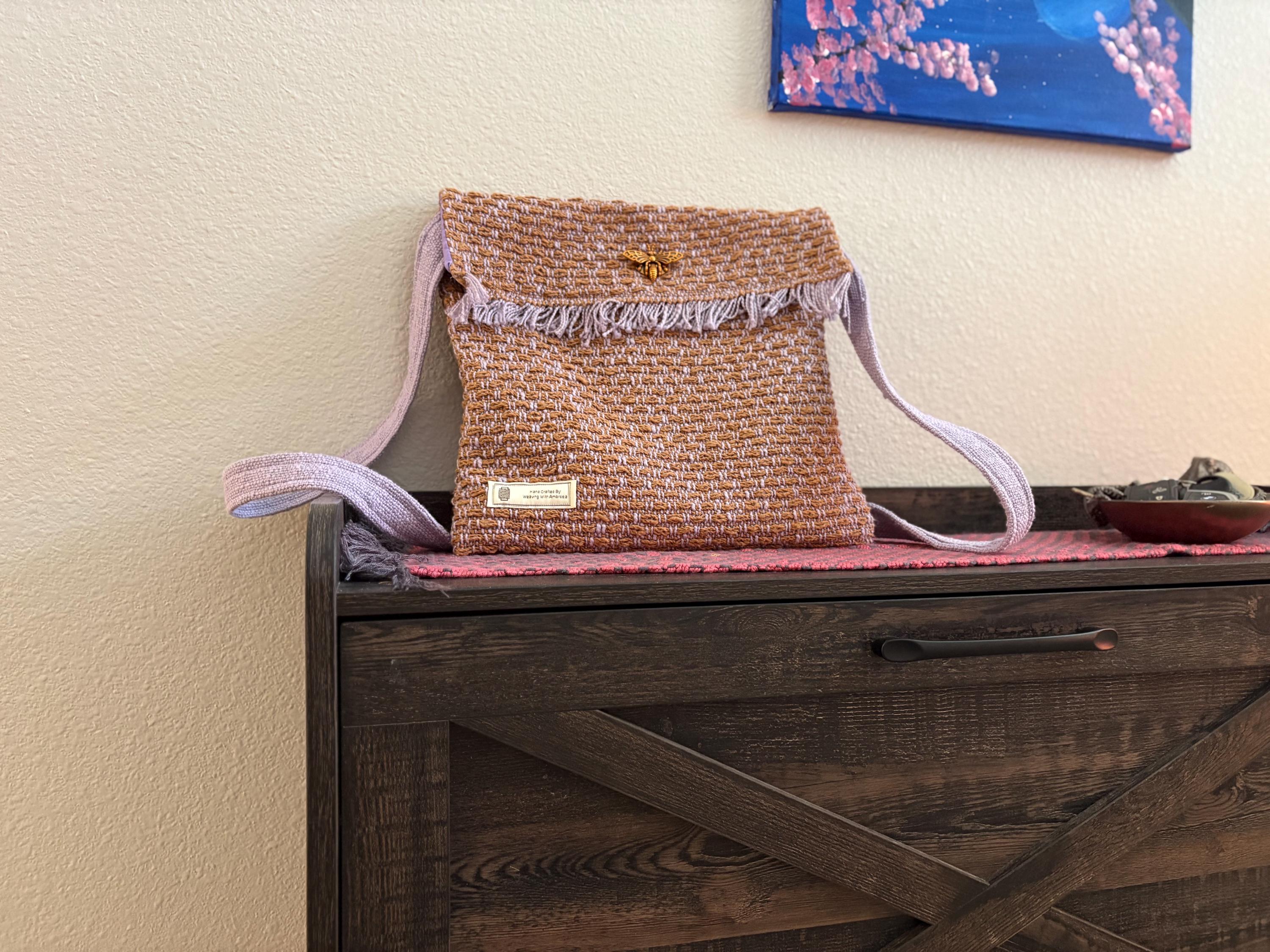 Honeycomb Purse Rustic Crossbody