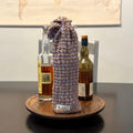 Bottle Bag Drawstring Rustic Farmhouse